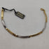 Bracciale Oro 18k uomo semirigido bicolore 19,6 cm 3.50 gr | Gioiellitosti.it