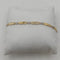 Bracciale Oro 18k uomo semirigido bicolore 21 cm 4.90 gr | Gioiellitosti.it