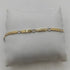 Bracciale Oro 18k uomo semirigido bicolore 21 cm 5.30 gr | Gioiellitosti.it