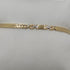 Bracciale Oro 18k uomo semirigido lucido oro bianco oro giallo 21 cm 5,50gr | Gioiellitosti.it