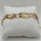 Bracciale oro 3 colori catena larga 4,40 gr | Gioiellitosti.it