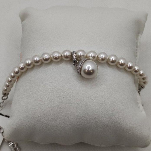Bracciale perle e cristalli Swarovski Boccadamo BR461 | Gioiellitosti.it