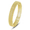Bracciale Rigido Boccadamo XB1050D Acciaio dorato e Zirconi | Gioielli Tosti