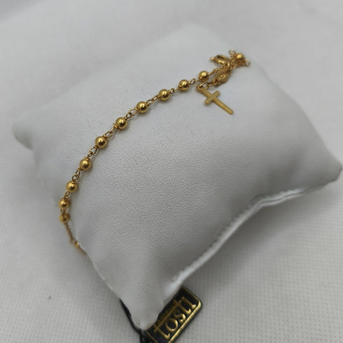 Bracciale Rosario Oro 18k 18 cm 4.30 gr | Gioiellitosti.it