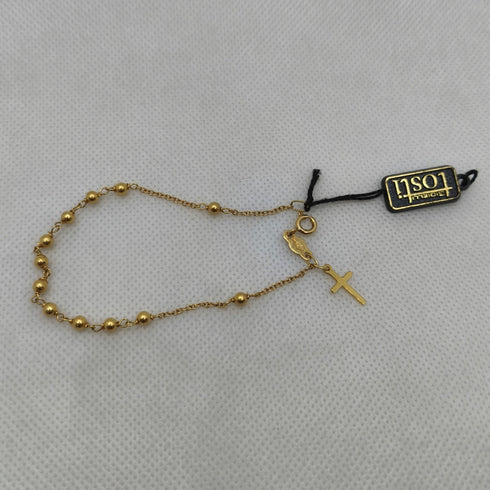 Bracciale Rosario Oro 18k 18 cm 4.30 gr | Gioiellitosti.it