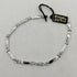 Bracciale uomo Oro 18k bianco semirigido 21 cm 4.90 gr | Gioiellitosti.it
