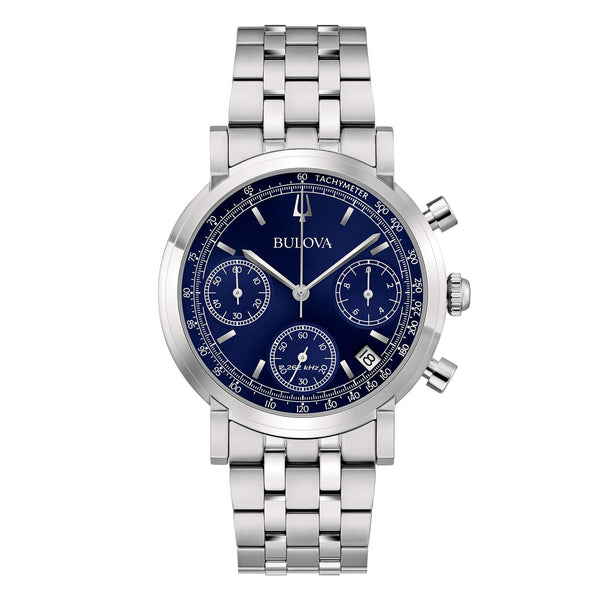 Bulova 96B458 Crono High Precision - 262kHz Blu | Gioiellitosti.it