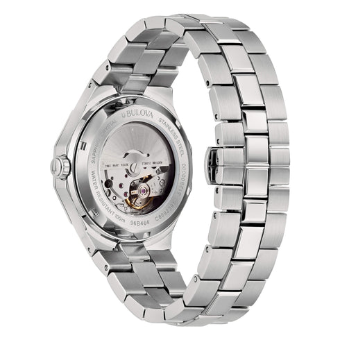 Bulova 96b464 Octagon Automatic Acciaio Verde | Gioiellitosti.it