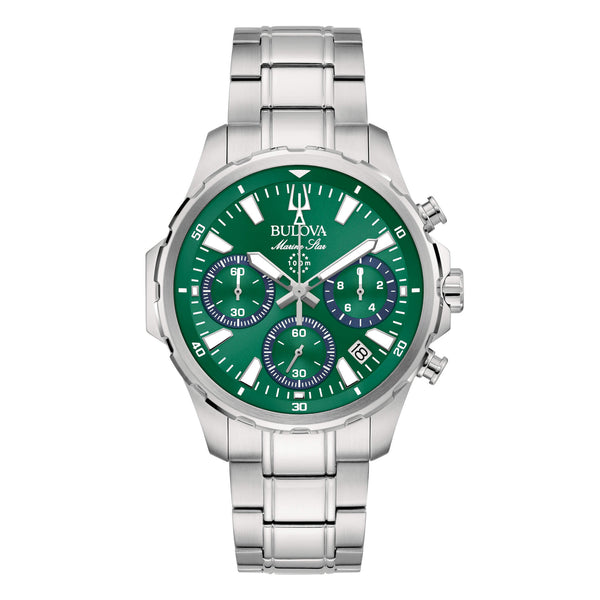 Bulova 96B465 Marine Star Cronografo 100M verde | Gioiellitosti.it