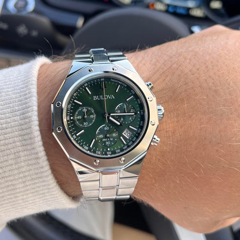 Bulova Octagon 96B409 Precisionist 262 Khz Cronografo Acciaio | Gioiellitosti.it