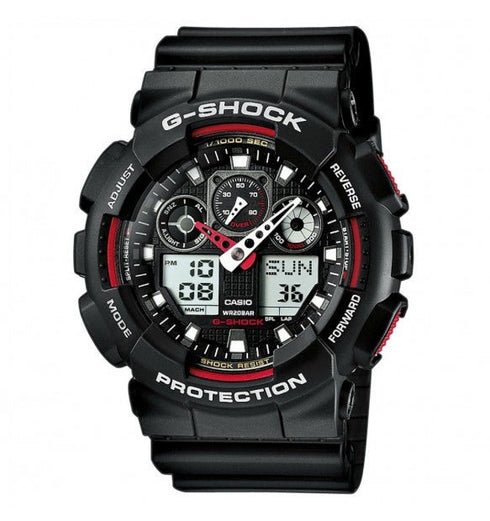 Casio G - Shock GA - 100 - 1A4ER orologio multifunzione Nero | Gioiellitosti.it