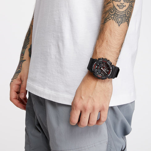 Casio G - Shock GA - 100 - 1A4ER orologio multifunzione Nero | Gioiellitosti.it