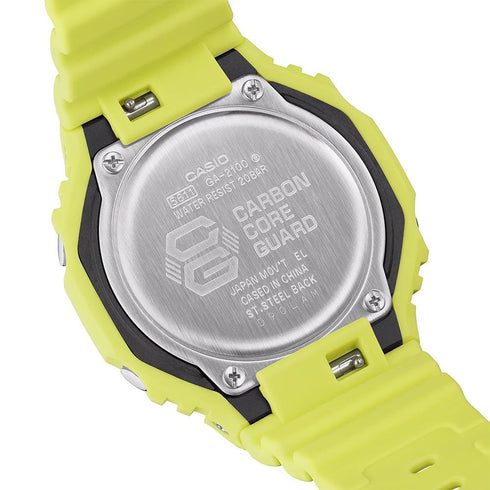 Casio G - Shock GA - 2100 - 9A9ER Multifunzione WR 200M | Gioiellitosti.it