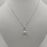 Ciondolo con perla e diamanti con collana oro 18k | Gioiellitosti.it