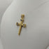 Ciondolo Croce con zirconi oro 18k 7,0 gr | Gioiellitosti.it