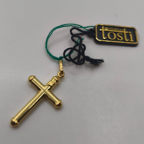 Ciondolo Croce oro 18 kt 1.20 gr | Gioielli Tosti