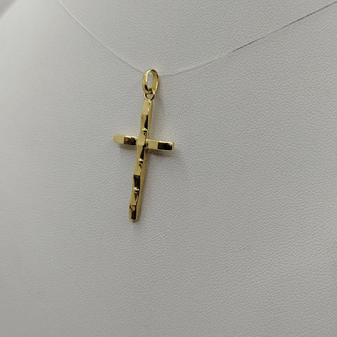 Ciondolo Croce oro 18 kt 1.90 gr | Gioiellitosti.it