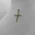 Ciondolo Croce oro 18 kt con Zirconi 2.00 gr | Gioielli Tosti