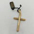 Ciondolo Croce Oro 18k Donna 6x3cm 3,40 gr | Gioiellitosti.it
