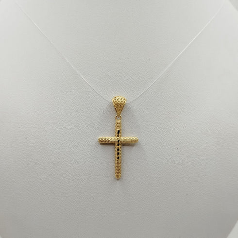 Ciondolo Croce Oro Donna 3x2cm 1,70 gr | Gioiellitosti.it