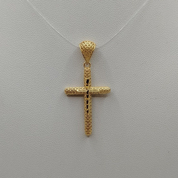 Ciondolo Croce Oro Donna 3x2cm 1,70 gr | Gioiellitosti.it