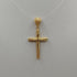 Ciondolo Croce Oro Donna 3x2cm 1,70 gr | Gioiellitosti.it