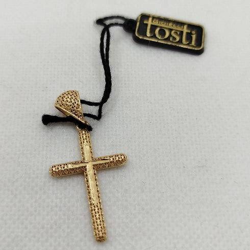 Ciondolo Croce Oro Donna 3x2cm 1,70 gr | Gioiellitosti.it