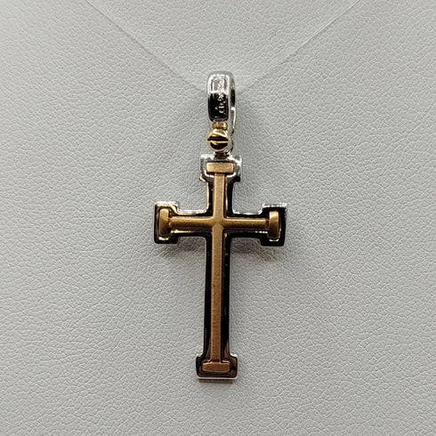 Ciondolo Croce uomo oro 18k 5.90 gr | Gioiellitosti.it