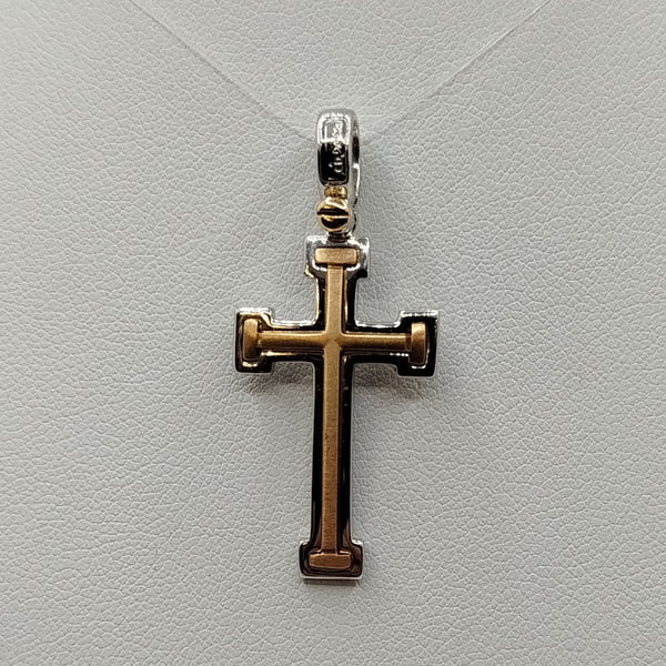 Ciondolo Croce uomo oro 18k 5.90 gr | Gioiellitosti.it