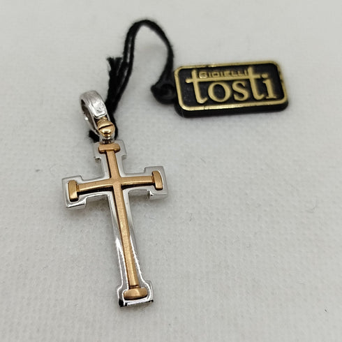 Ciondolo Croce uomo oro 18k 5.90 gr | Gioiellitosti.it