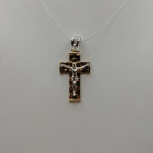 Ciondolo Crocifisso oro 18k 2.90 gr | Gioiellitosti.it