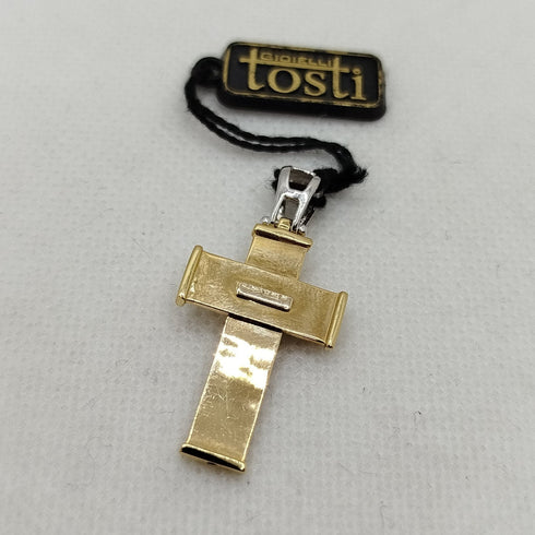 Ciondolo Crocifisso oro 18k 2.90 gr | Gioiellitosti.it