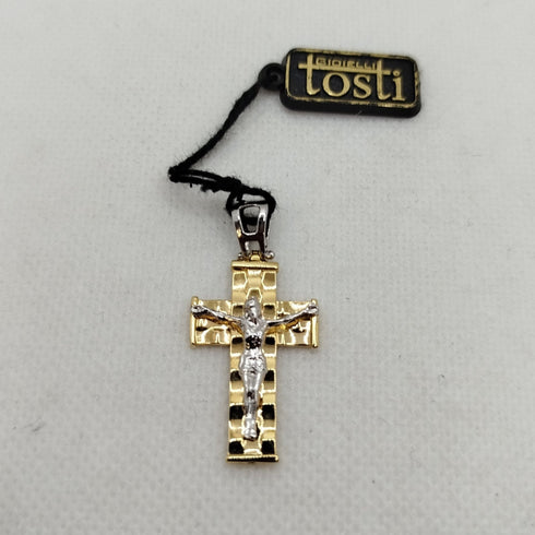 Ciondolo Crocifisso oro 18k 2.90 gr | Gioiellitosti.it