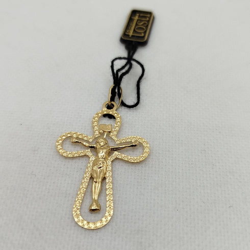 Ciondolo Crocifisso oro giallo 1.90 gr | Gioiellitosti.it