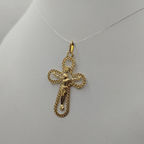 Ciondolo Crocifisso oro giallo 1.90 gr | Gioiellitosti.it
