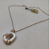Ciondolo in madreperla bianca e diamanti con collana oro 18k | Gioiellitosti.it