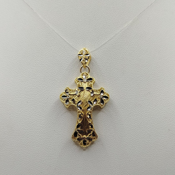 Ciondolo oro 18k Croce Pendente 3,3 gr | Gioiellitosti.it
