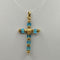 Ciondolo Topazio azzurro e Oro 18k 3,70 | Gioiellitosti.it