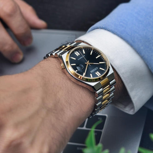 Citizen Tsuyosa NJ0154-80H Automatico Acciaio Oro | Gioielli Tosti
