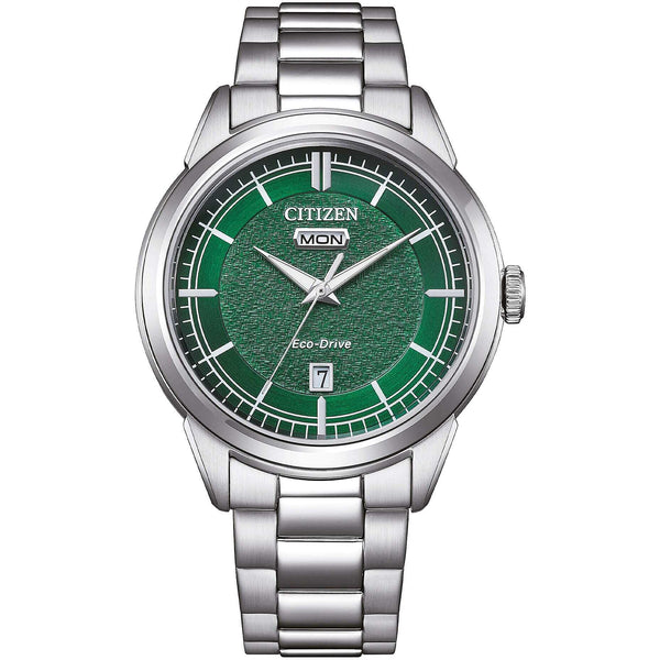 Citizen AW0151 - 85X Day Date Orologio Acciaio Verde | Gioiellitosti.it