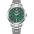 Citizen AW0151 - 85X Day Date Orologio Acciaio Verde | Gioiellitosti.it