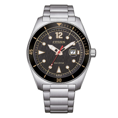 Citizen AW1888 - 53E Marine Eco Drive Nero Oro | Gioiellitosti.it