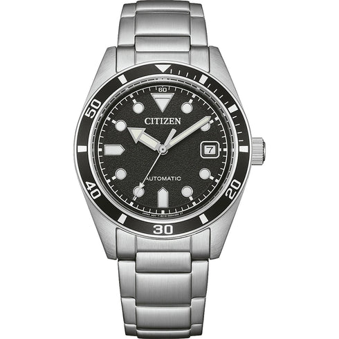 Citizen NJ0221 - 50E Marine Mechanical 38MM Nero | Gioiellitosti.it