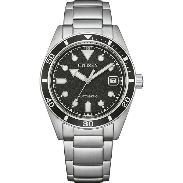 Citizen NJ0221 - 50E Marine Mechanical 38MM Nero | Gioiellitosti.it