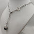 Collana a catena con ciondolo onice e cristalli Boccadamo KGR006N | Gioiellitosti.it