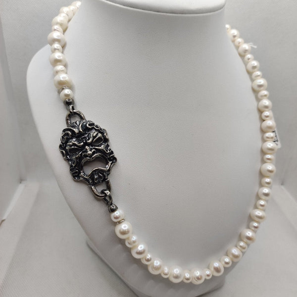 Collana argento 925 on perle Magna Grecia MGK4271V | Gioiellitosti.it