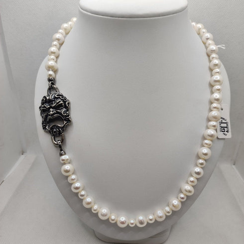 Collana argento 925 on perle Magna Grecia MGK4271V | Gioiellitosti.it