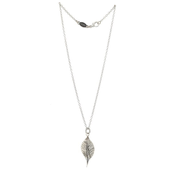 Collana Ciondolo argento Foglia SUALI' BM2389/45 Naturalis | Gioiellitosti.it