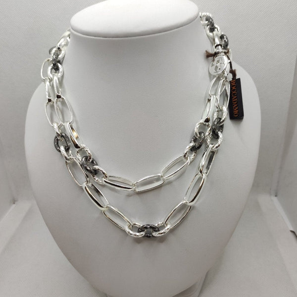 Collana lunga maglia catena acciaio Boccadamo XGR598 | Gioiellitosti.it