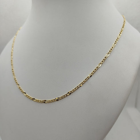 Collana oro 18 carati maglia piatta 50 cm 2.70 gr | Gioiellitosti.it